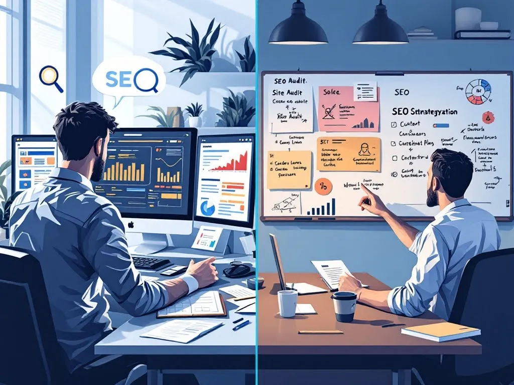SEO Audit vs. SEO Consultation - Key Differences