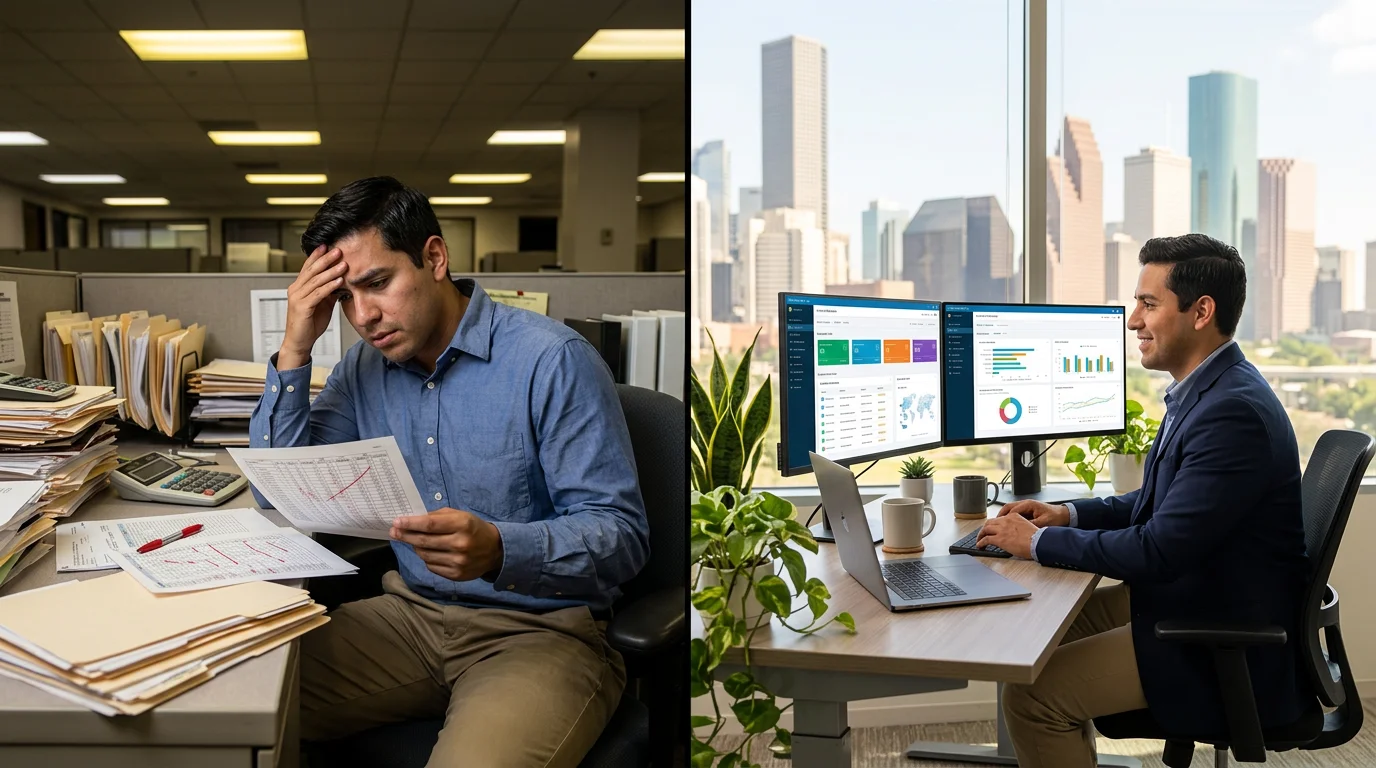 AI automation agency services transforming business operations from manual to intelligent workflows